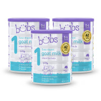 澳洲发/3罐装-贝儿(Bubs)婴幼儿配方羊奶粉1段800g/罐装 澳洲进口婴幼儿一段奶粉 适合0-6个月