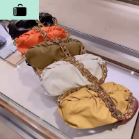 2020新款流行小包包单肩手拿时尚饺子女包大容量链条包腋下云朵包NEW LAKE女斜挎包