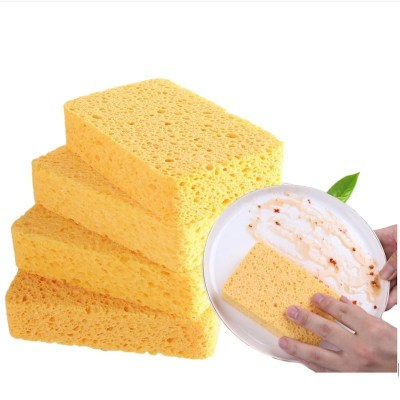 木浆棉洗碗布4片厨房免洗洁精洗碗巾刷锅刷碗布奇妙洁净剑麻海绵擦地板浴室清洁魔力擦钢丝球去油百洁布墩布科林清