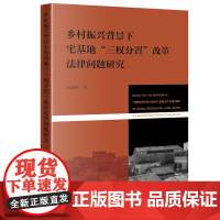 正版 乡村振兴背景下宅基地“三权分置”改革法律问题研究 董新辉著 法律出版社