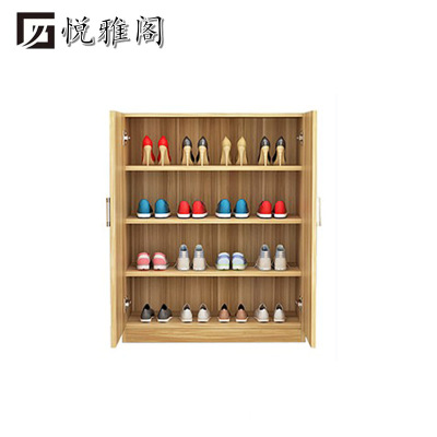 悦雅阁 四层鞋柜边柜 1000高*800宽*320mm深 / 个
