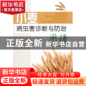正版 小麦病虫害诊断与防治图谱 商鸿生,王凤葵编著 金盾出版社