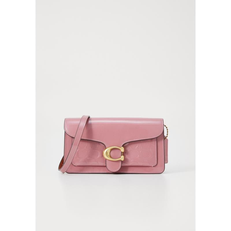 蔻驰(COACH)女款光滑皮革斜挎包 多功能隔层设计 可调节背带时尚包