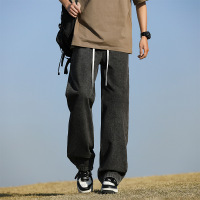 美式牛仔裤男士春秋夏2025新款宽松直筒男生阔腿休闲百搭裤子潮牌