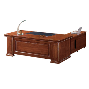 慧采云办公家具老板桌班台油漆总裁桌经理主管桌办公桌2.4m