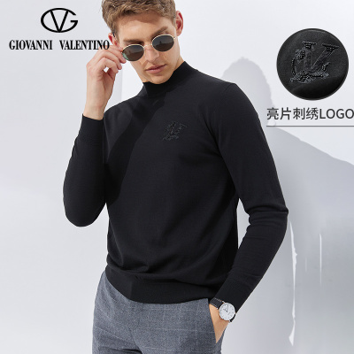 GIOVANNIVALENTINO卓凡尼华伦天奴春秋男士羊毛衫毛衣保暖针织衫