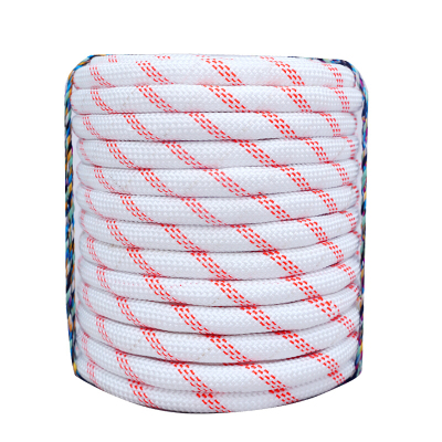 工霸(GONGBA)耐磨尼龙绳 安全绳尼龙编织绳帐蓬绳捆绑绳子 14mm 100米/捆 1捆