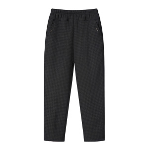 妈妈裤子秋冬季加厚保暖棉裤仿羊羔绒中老年人女裤奶奶宽松外穿_1