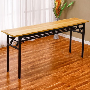 常喜悦可折叠办公会议桌长桌培训桌长条桌会议室桌椅组合长条桌折叠摆台桌