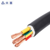 兴酉 护套软芯电缆 VVR-4*4平方 米