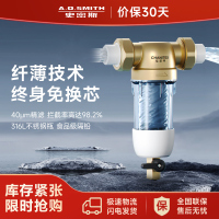 AO史密斯佳尼特家用前置过滤器CPF-H1 全屋自来水过滤净水器 双面膜刮冲洗6t每小时小海参H1系列