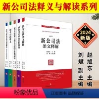 [套装5册]新公司法释义与解读系列 [正版]2024新公司法释义与解读系列全5册 赵旭东 刘斌 新公司法条文释解 公司法