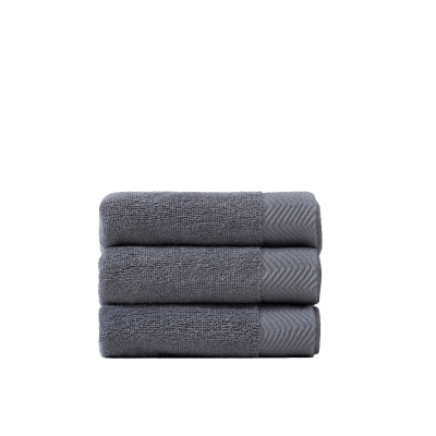 天山柔 35*75cm 110g 波浪纹全棉 毛巾 (计价单位:条)