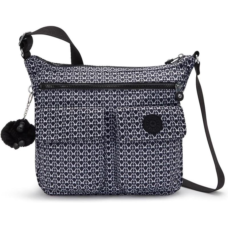 Kipling凯浦林单肩包女大容量存储防水面料轻便携带肩带可调节