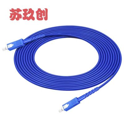苏玖创 铠装单模光纤跳线 SC/SC-10米 根