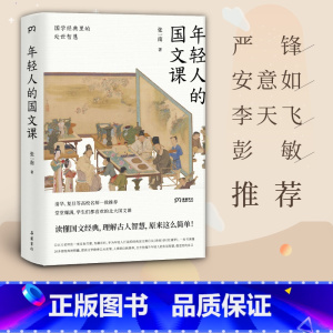 年轻人的国文课(国学经典里的处世智慧) [正版]年轻人的国文课 张一南 著 国学经典里的处世智慧 传统文化修养图书 修身