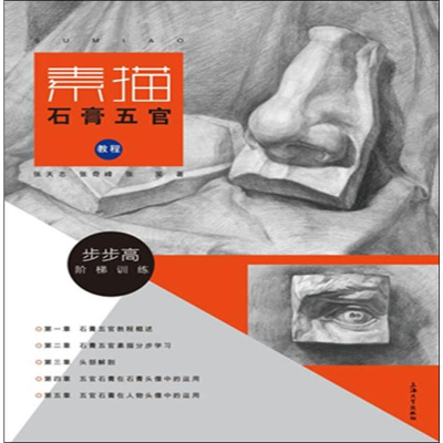 [M]素描 石膏五官教程-9787567135031