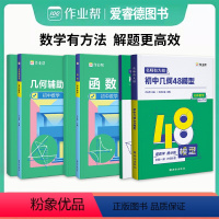 [全3册]初中数学几何模型+几何辅助线+函数 初中通用 [正版]2024新版作业帮初中几何48模型初中数学几何模型与解题