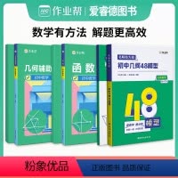 [全3册]初中数学几何模型+几何辅助线+函数 初中通用 [正版]2024新版作业帮初中几何48模型初中数学几何模型与解题