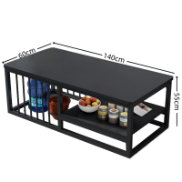 依韵珂木质茶几140*60*55cm张