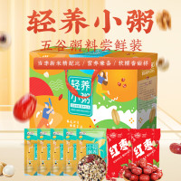 山野原粮 轻养小粥迷你款 粥5袋*50g+枣2袋50g