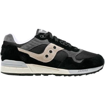 索康尼(SAUCONY)黑色男士休闲板鞋潮流百搭防滑减震运动鞋