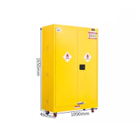 迅迈 45加仑(带轮子) 锂电池充电防爆柜 电动车电瓶充电安全柜 家用铅蓄电池防火隔爆存放箱