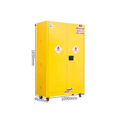 迅迈 45加仑(带轮子) 锂电池充电防爆柜 电动车电瓶充电安全柜 家用铅蓄电池防火隔爆存放箱