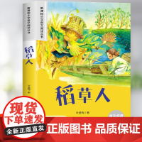 稻草人叶圣陶正版注音版三年级一二年级必读的课外书文学经典书目三上快乐读书吧 小学生阅读书籍儿童读物6-8岁睡前故事书