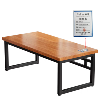 和居态 钢木桌 1.6*0.8*0.75米 张