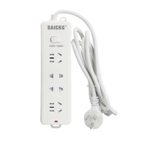 SAICKG SCC8-10860 二位5孔 二位2孔 1.8M 2500W 插排(单位:个)白