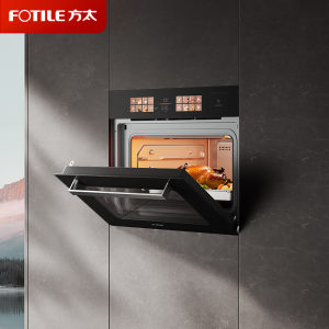 方太(FOTILE)蒸烤炸炖烘五合一九大速烹功能嵌入式瓷膜内胆 51L 微+混动高效速烹 蒸烤箱一体机G2P