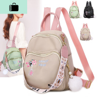 超火的牛津布双肩包女新款女式小背包女韩版 百搭时尚潮流NEW LAKE