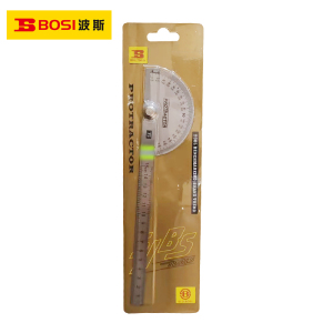 波斯(BOSI) 荧光系列角度尺 8寸 把