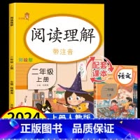 阅读理解 二年级上 [正版]阅读理解训练二年级上册人教版 语文阶梯专项训练书训练题天天练每日一练 小学生课外阅读课外书拓