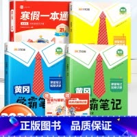 寒假一本通[人教版]+学霸笔记语数英下册[人教版] 小学四年级 [正版]乐读寒假一本通预复习小学一年级二年级寒假衔接作业