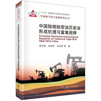 [N]中国陆相致密油页岩油形成机理与富集规律(精)/中国油气重大基础研究丛书-9787030582140
