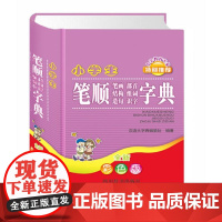 小学生笔顺笔画部首结构组词造句识字字典(全新彩色版)