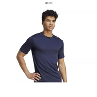 adidas/阿迪达斯短袖T恤训练运动速干透气圆领男装IM1115 C