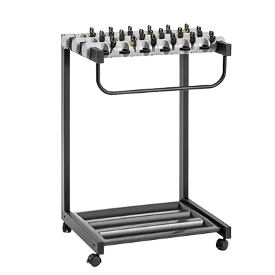 炯毅 雨伞架子大堂收纳架雨伞放置架酒店公司落地式伞架 雨伞架 18头带锁 个