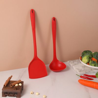 康巴赫硅胶锅铲勺 不粘锅炒锅专用护锅铲子 煎锅平底锅炒菜铲子耐高温