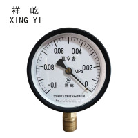 祥屹 真空压力表 Y100 -0.1-0Mpa 块