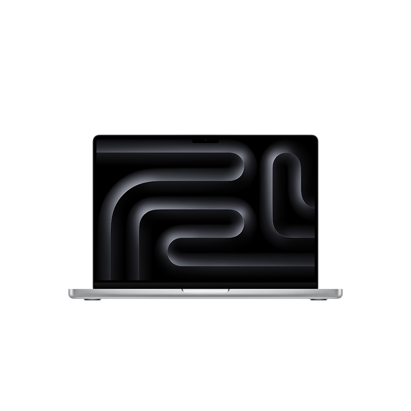 24款MacBook Pro 14寸 M4 笔记本电脑 10核中央处理器和10核图形处理器16G 512G 银色