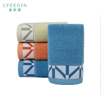 莱依瑾 LYEEGIN 毛巾 几何断档 34*72cm 条