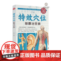 正版 特效穴位按摩治百病手法大全生活养生家庭按摩推拿图解大全速查手册 中医经络穴位艾灸拔罐