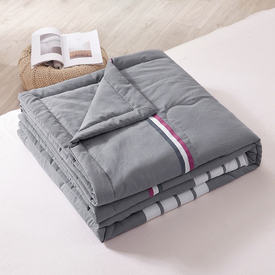 水洗棉夏被空调被可备注其他颜色200*230cm