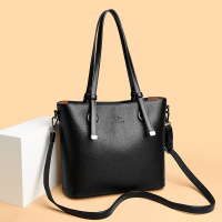 包包女包新款时尚中年女士购物袋斜挎包女大气单肩包_1