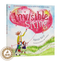 [醉染正版]The Invisible String 看不见的线 化解分离焦虑 建立安全感 4-8岁儿童认知 英语故事绘