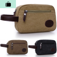 新款男士手拿包帆布手包男包休闲时尚韩版手抓包大容量零钱钥匙包NEW LAKE