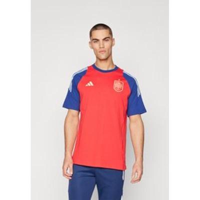 Adidas男士足球运动T恤短袖圆领刺绣设计舒适透气休闲款